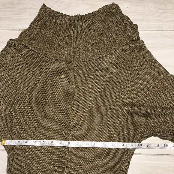 Arden B Womens  Cowl Neck Sweater Sz S Brown Pullover - Picture 4 of 6